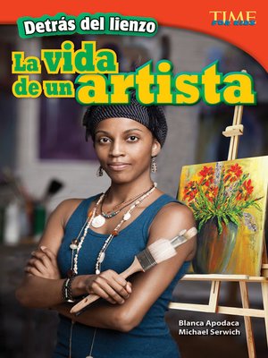 cover image of Detrás de lienzo: La vida de un artista